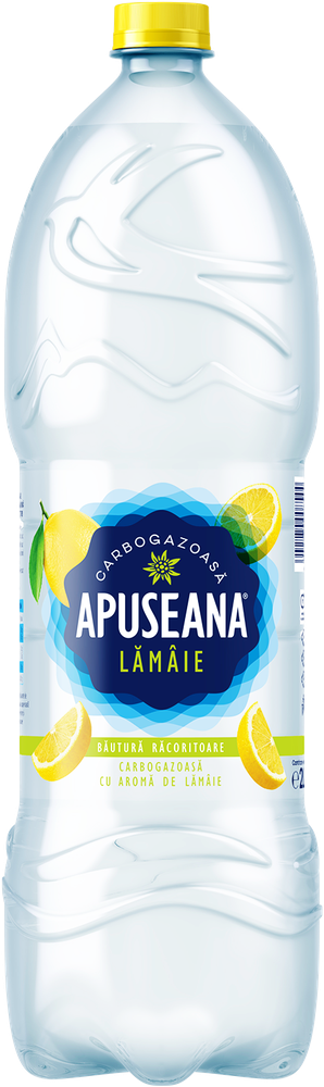 Apă aromatizată carbogazoasă cu gust de lămâie 2L