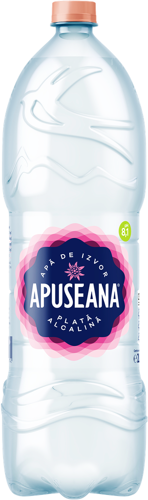 Apuseana Apă de izvor plată, alcalină 2L